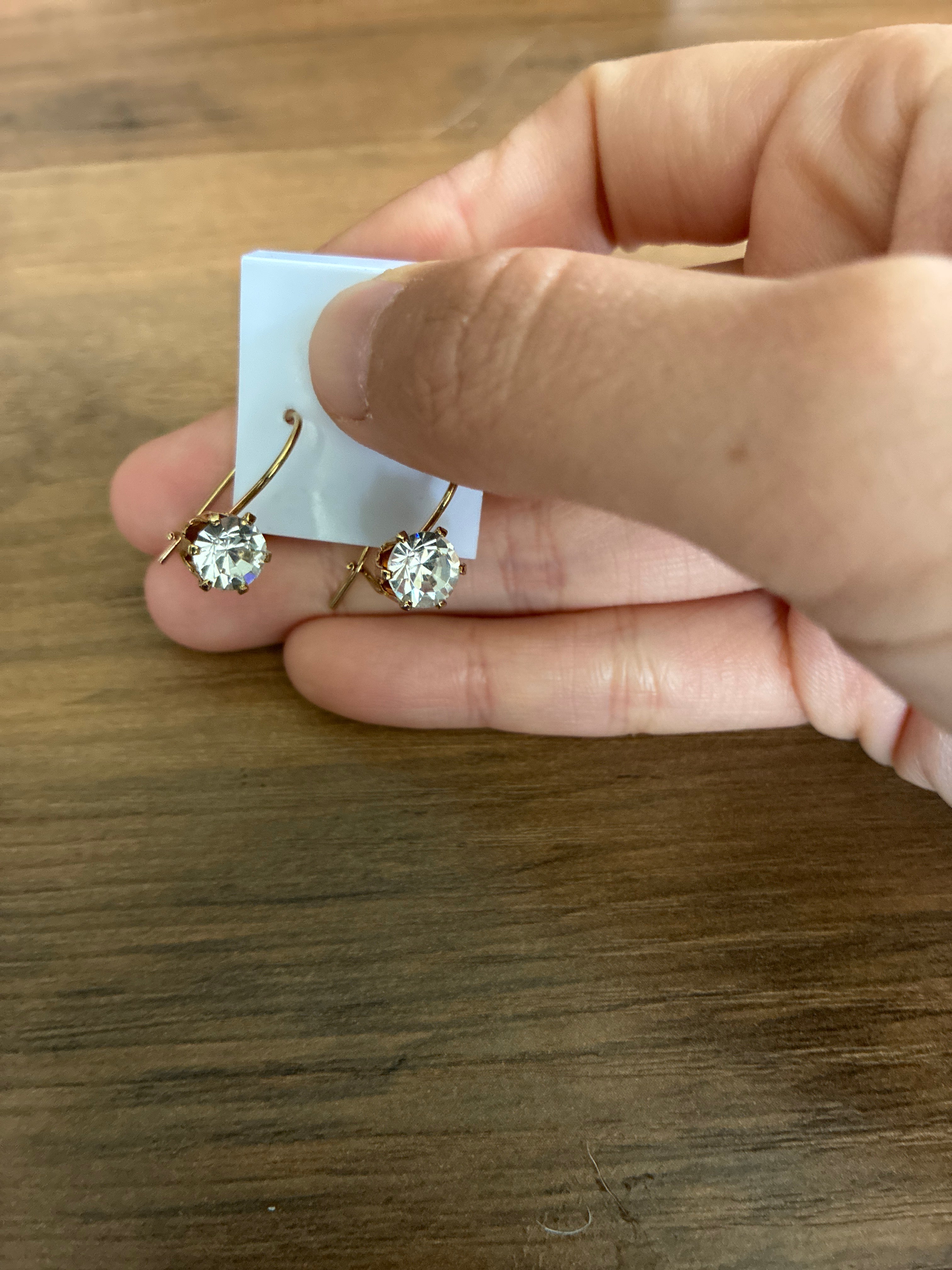 Diamond earrings