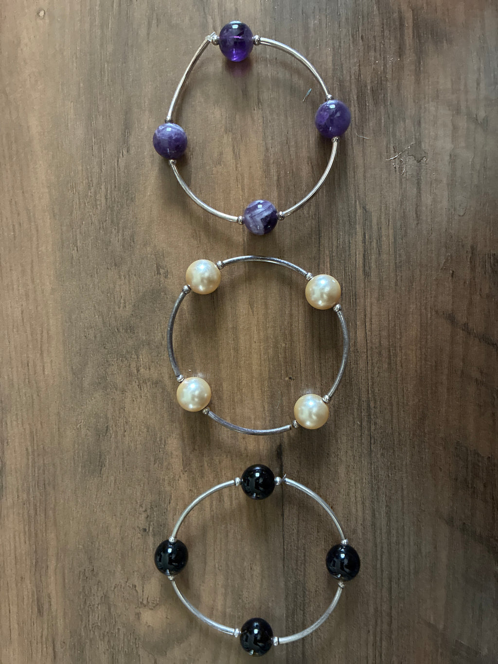 Gemstone bracelets