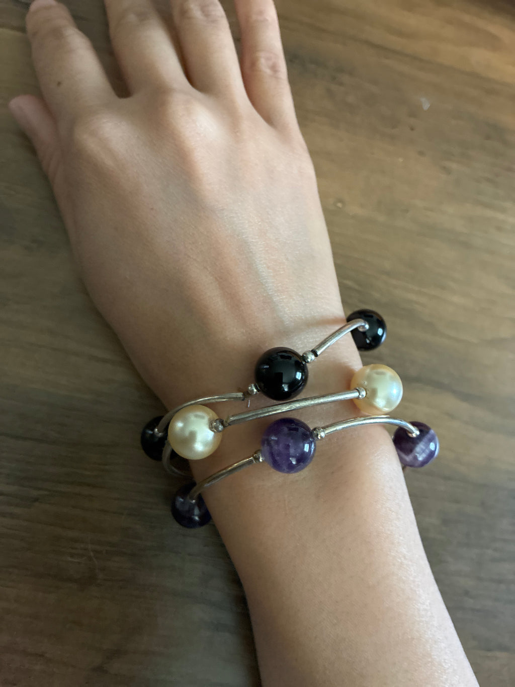 Gemstone bracelets