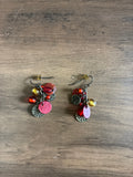 bohemian-style dangle earrings