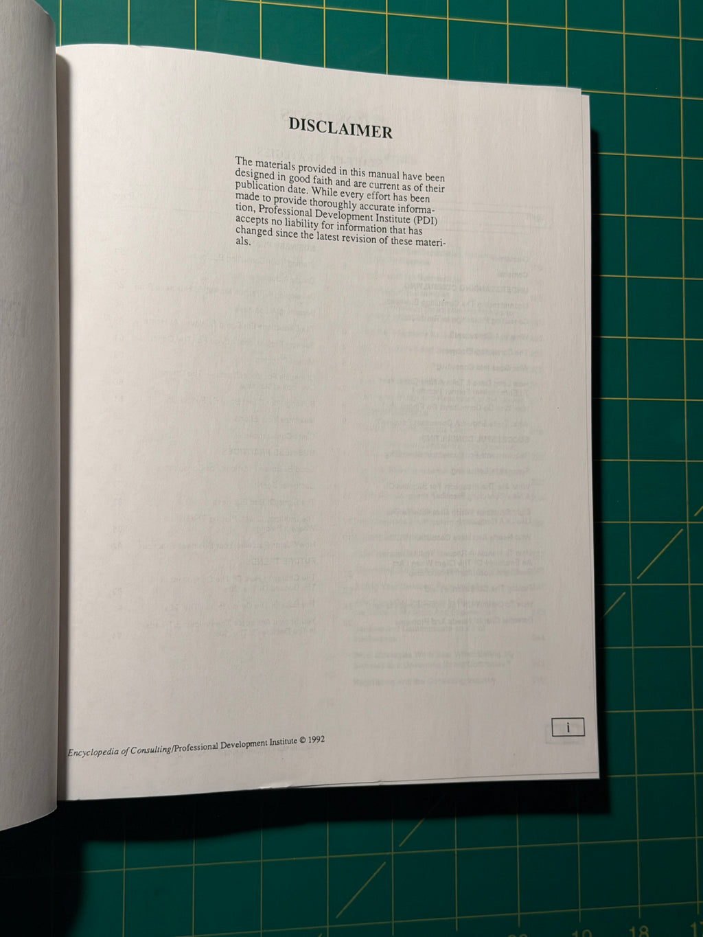 Encyclopedia of Consulting - Paperback, Used Acceptable