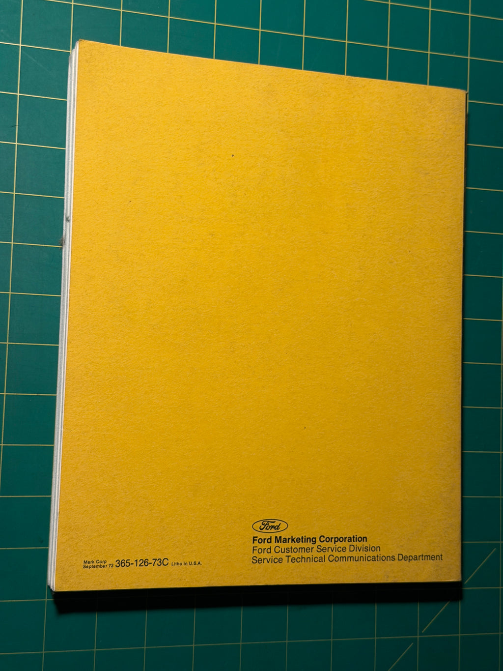 1973 Car Shop Manual Volume 3: Electrical - Paperback, Used Good