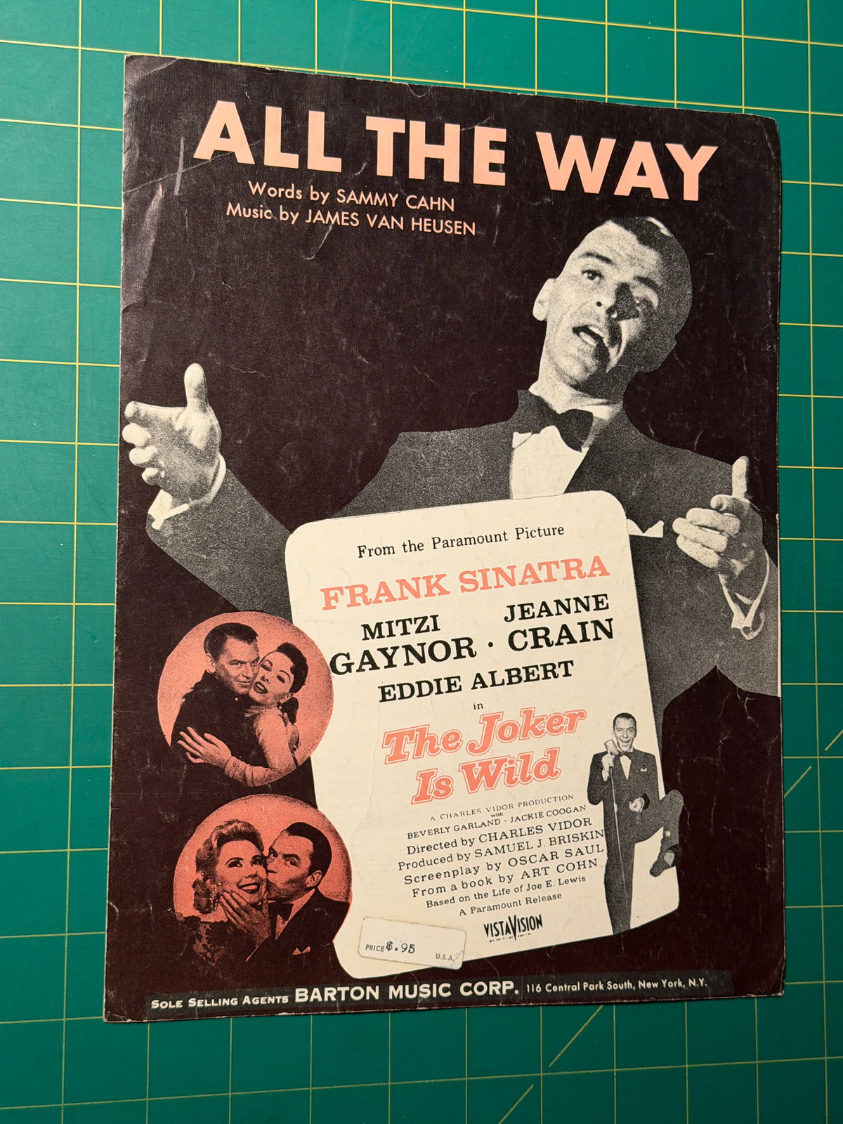All The Way - Sheet Music, Used Good