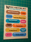 What I Did For Love and Other Popular Classics - Sheet Music, Used Good