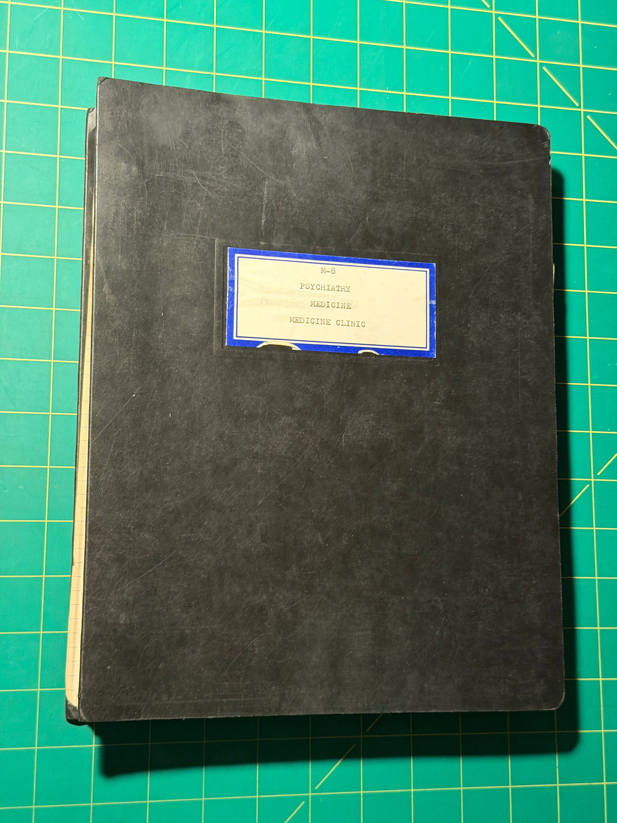 M-8 Psychiatry Medicine: Medicine Clinic - Manuscript, Used Acceptable
