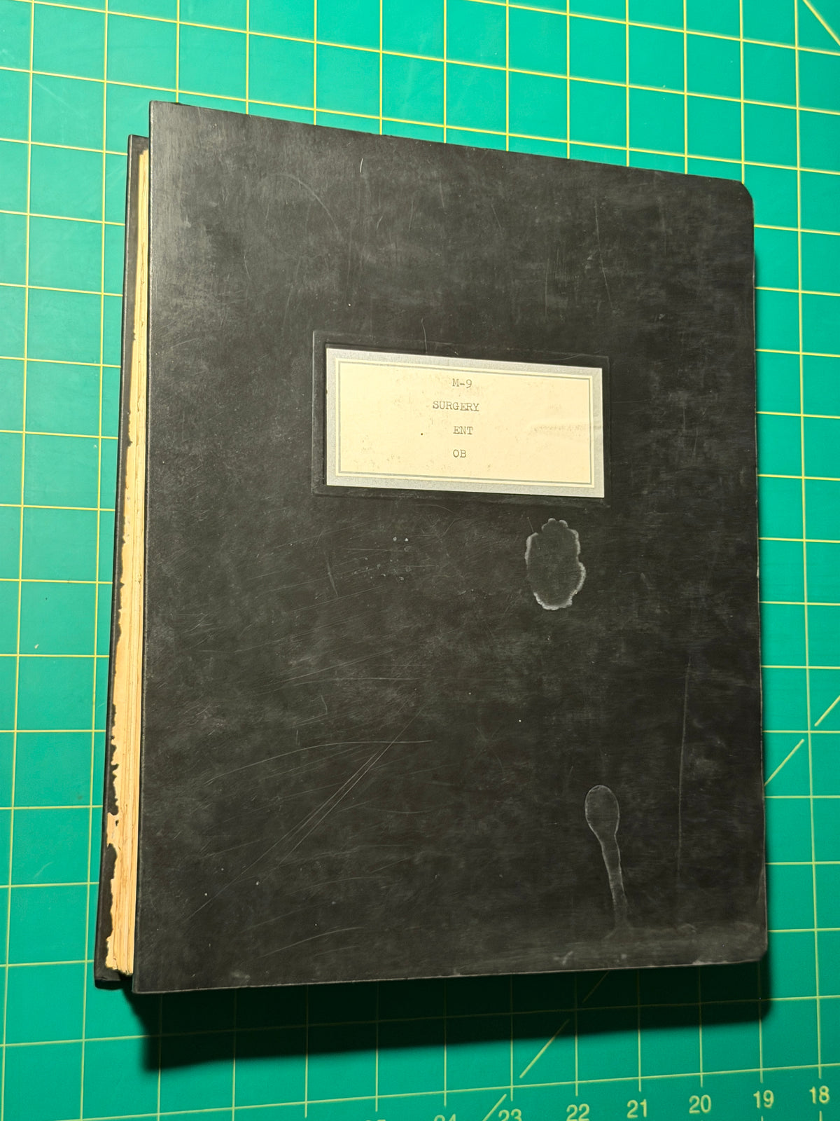 M-9 Surgery ENT OB - Manuscript, Used Acceptable