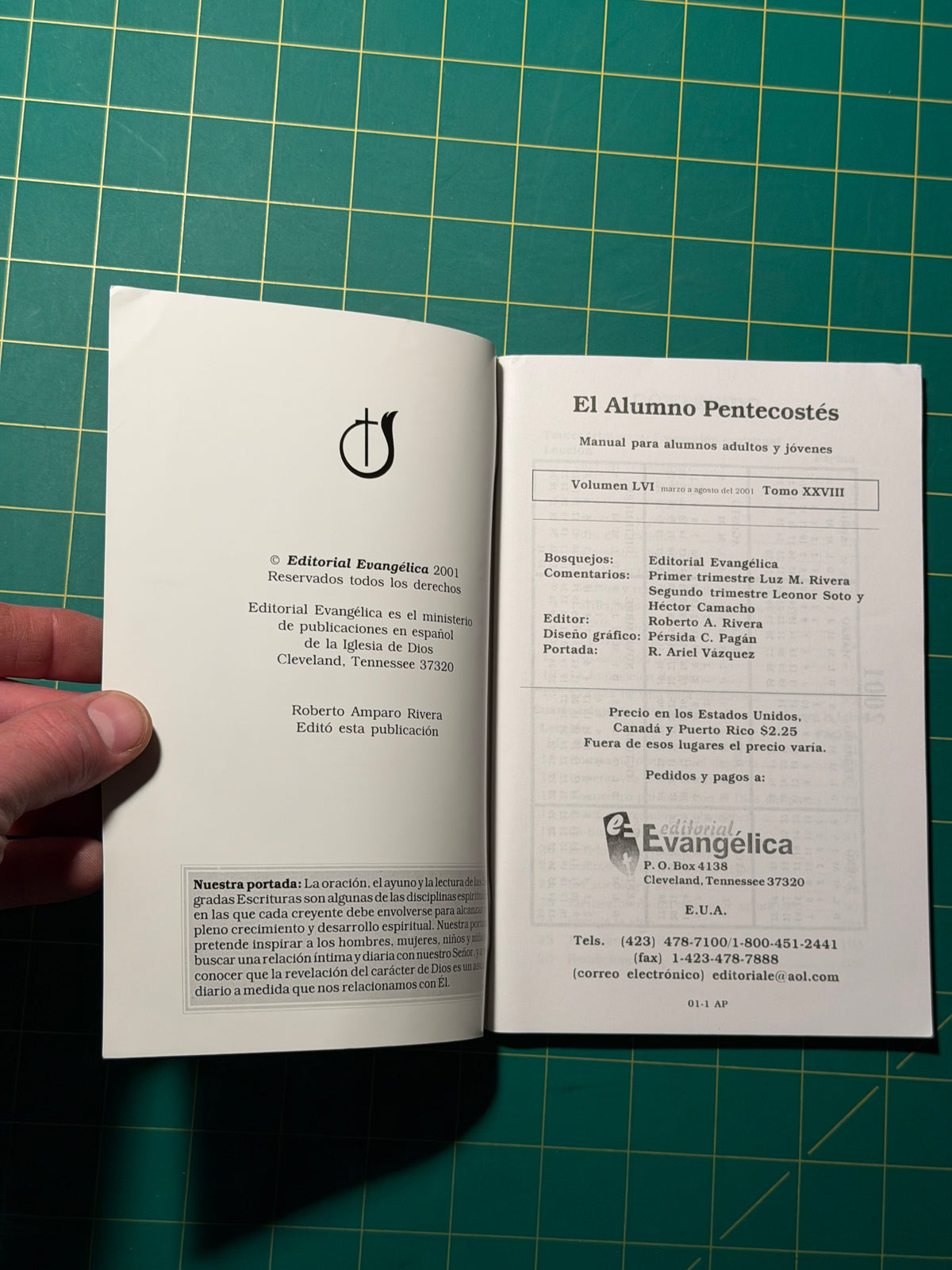 El Alumno Pentecostes - Pamphlet, Used Acceptable