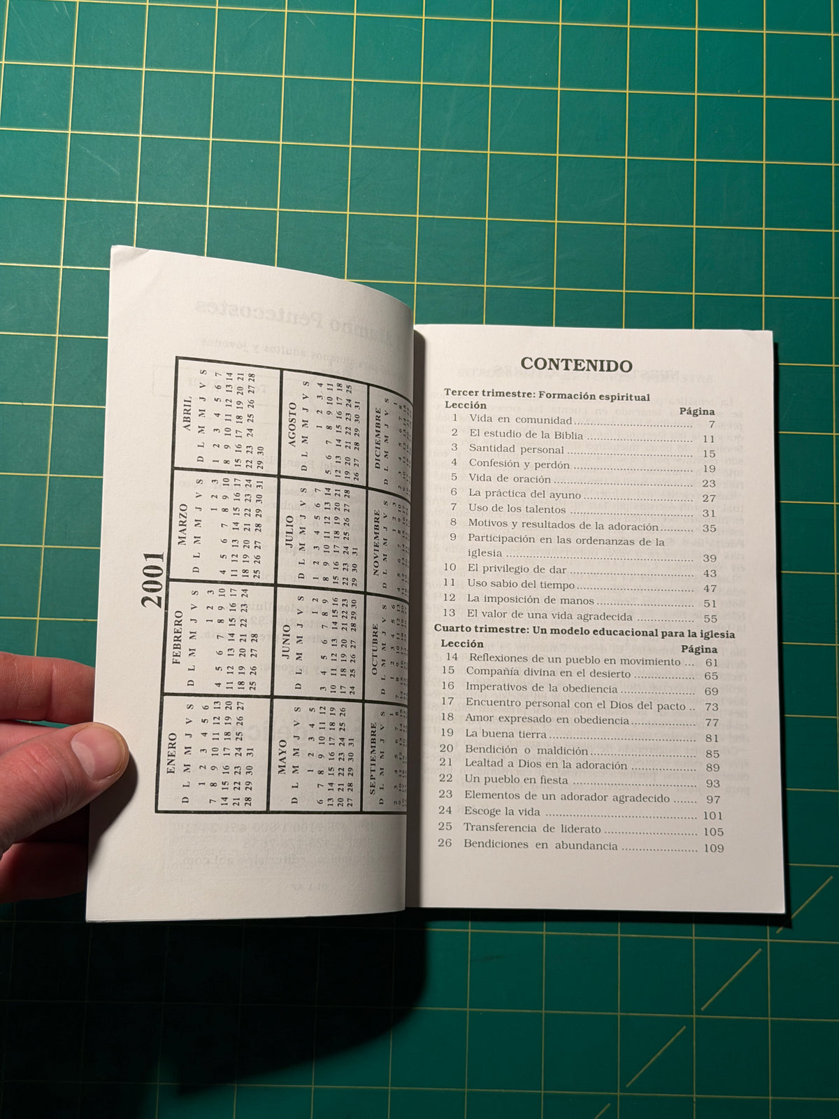 El Alumno Pentecostes - Pamphlet, Used Acceptable