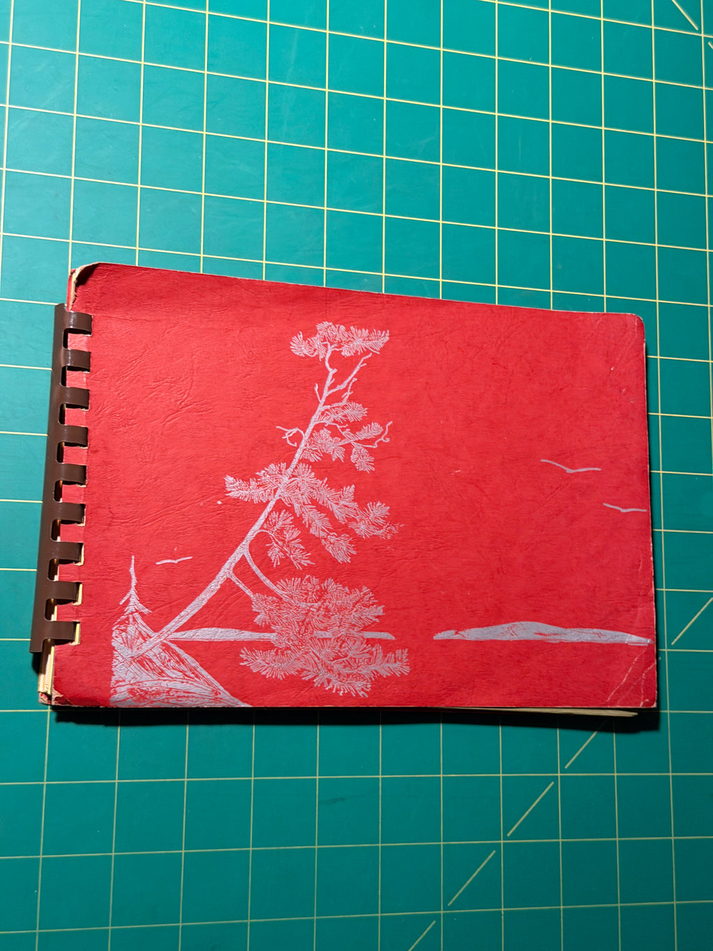 Gwen Frostic Art & Poetry / Personal Journal - Plastic Comb, Used Good