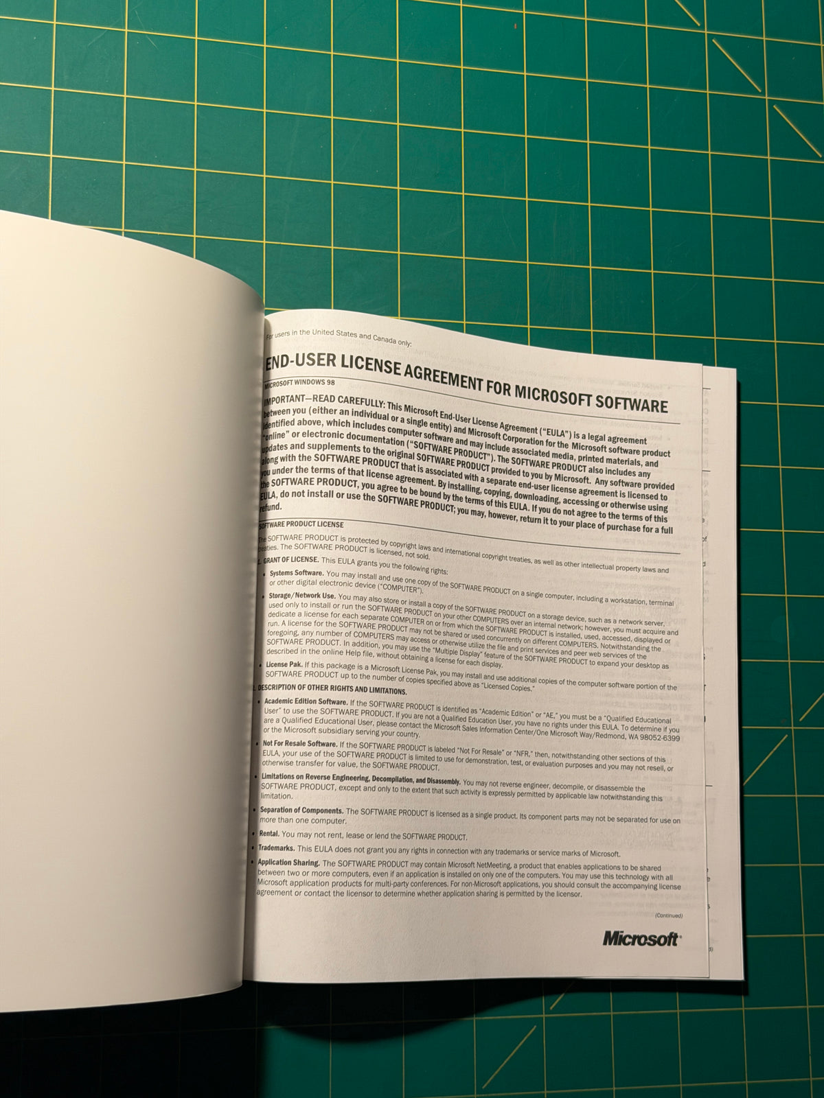 Getting Started: Microsoft Windows 98 - Pamphlet, Used Good