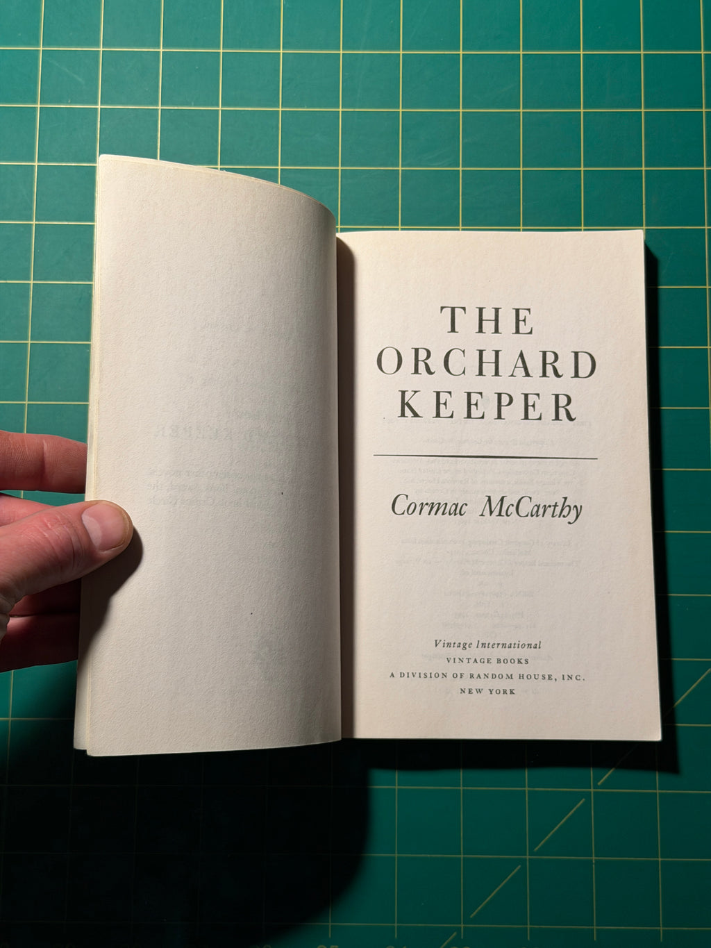 The Orchard Keeper - Paperback, Used Good