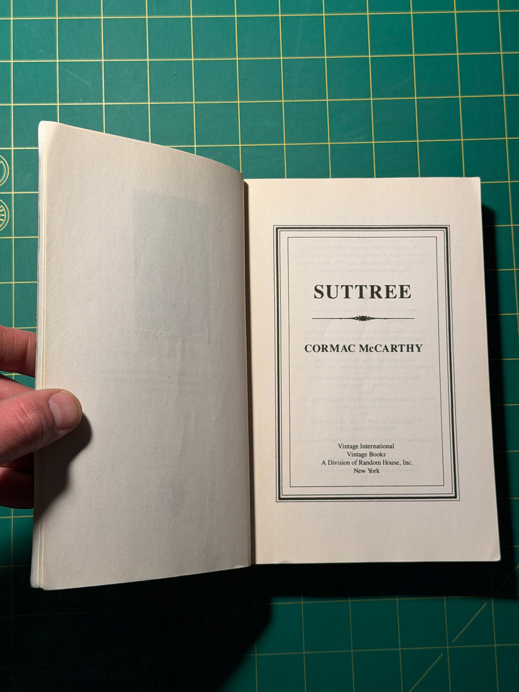 Suttree - Paperback, Used Good