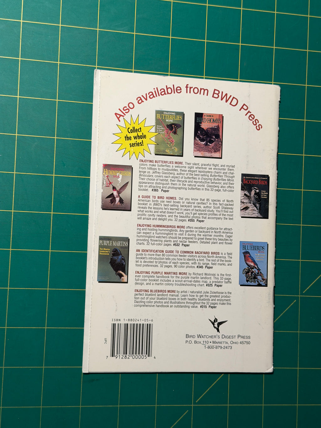 Enjoying Bird Feeding More - Pamphlet, Used Good