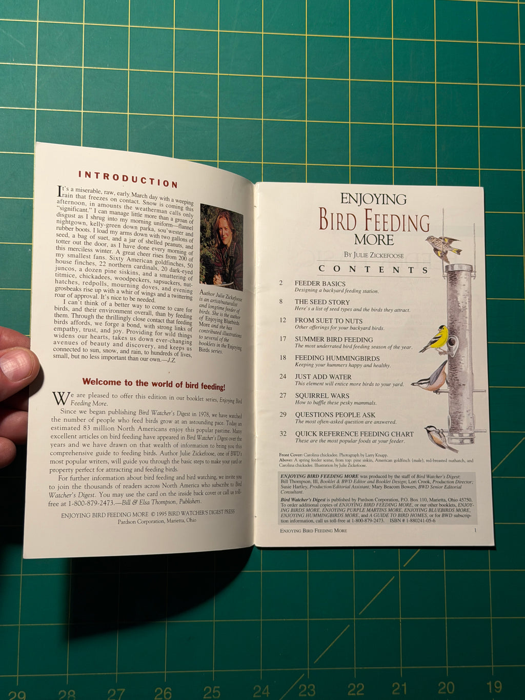 Enjoying Bird Feeding More - Pamphlet, Used Good