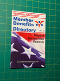 Veterans Advantage: Member Benefits Directory - Pamphlet, Used Good