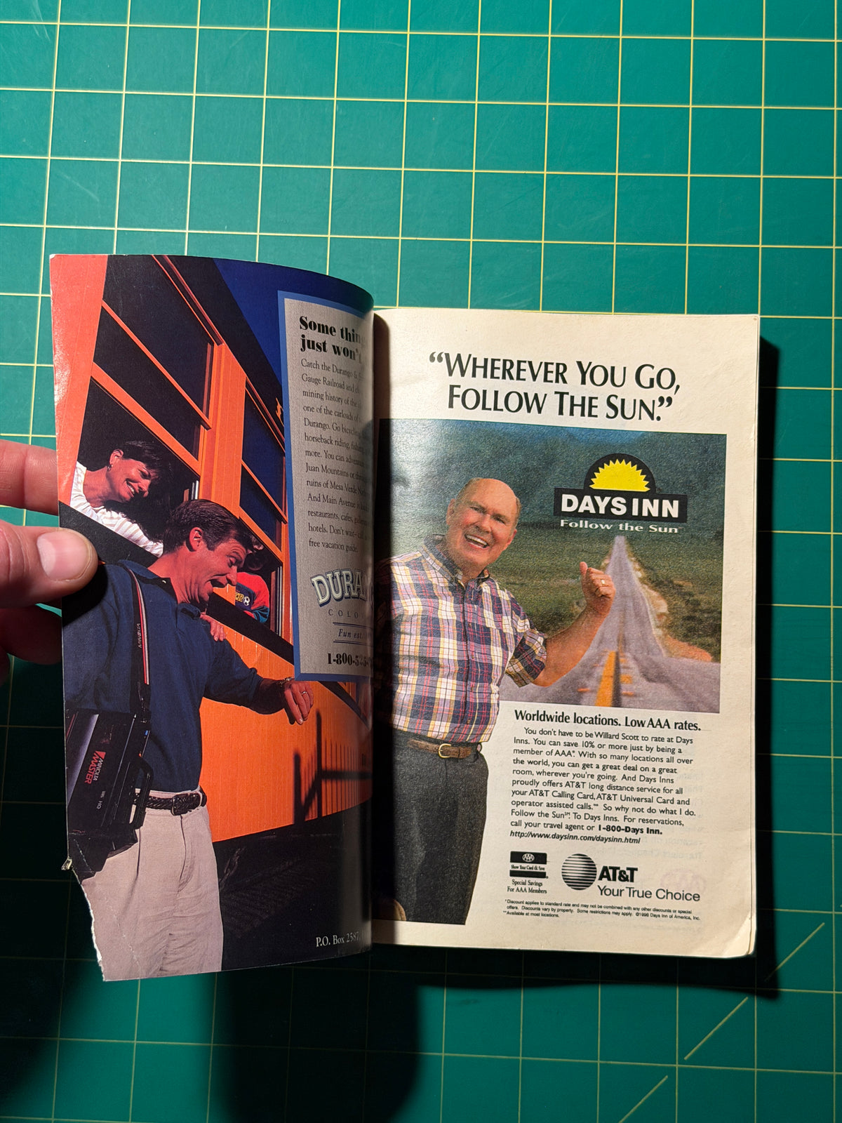 AAA Tour Book Colorado Utah 1997 - Paperback, Used Good