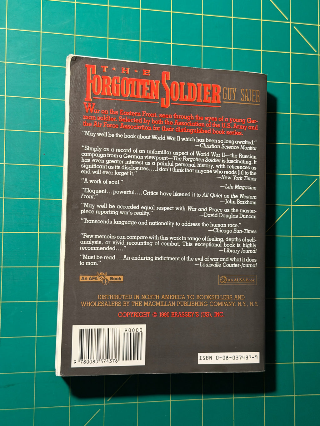 The Forgotten Soldier - Paperback, Used Acceptable