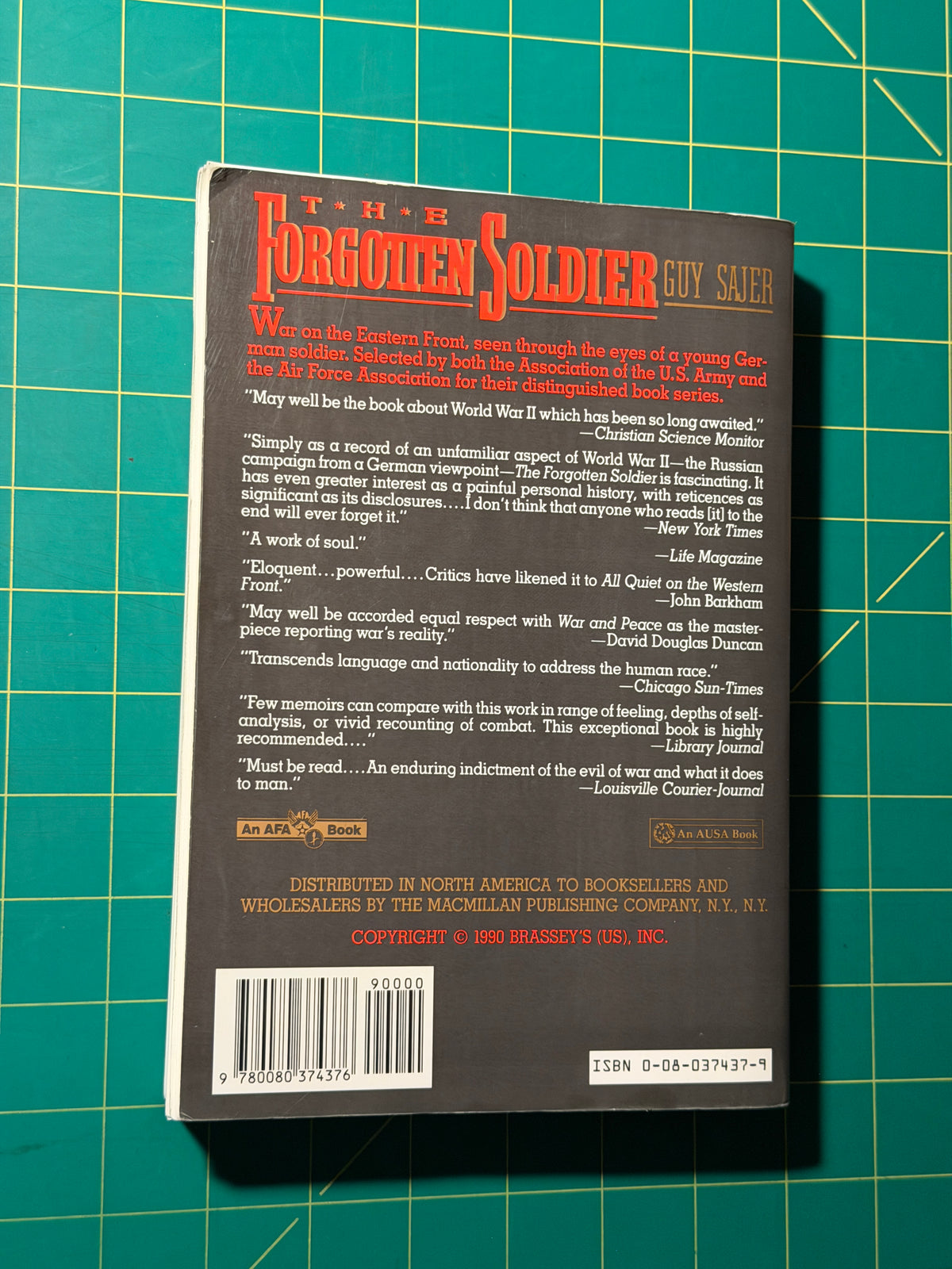 The Forgotten Soldier - Paperback, Used Acceptable
