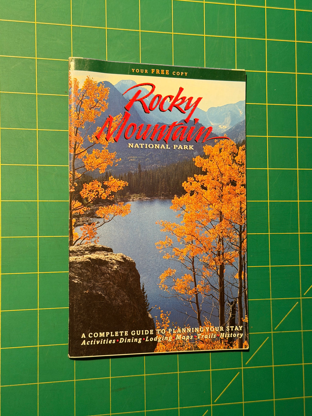 Rocky Mountain National Park Guide - Pamphlet, Used Good