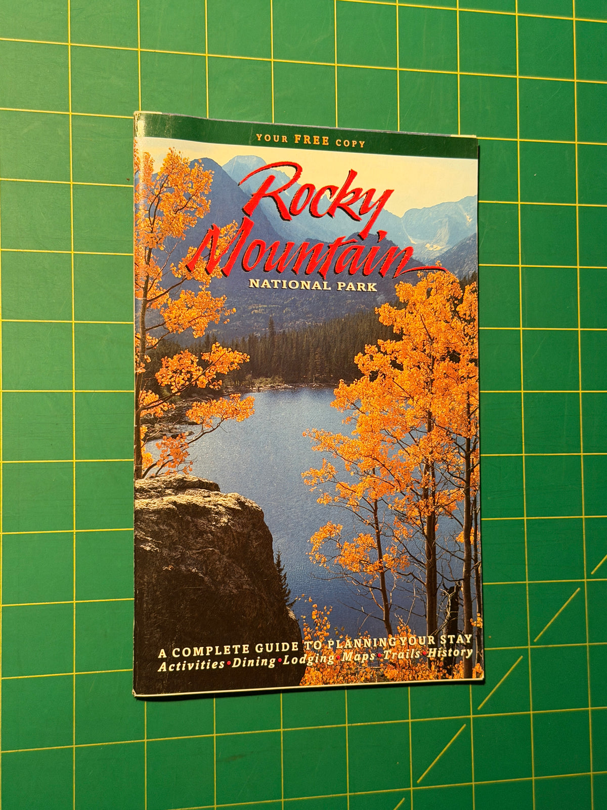 Rocky Mountain National Park Guide - Pamphlet, Used Good