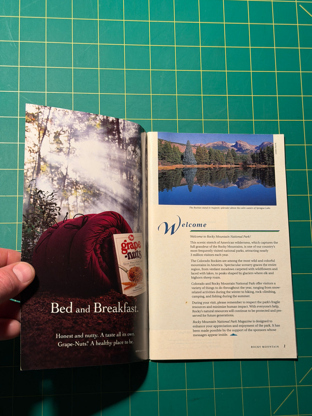 Rocky Mountain National Park Guide - Pamphlet, Used Good
