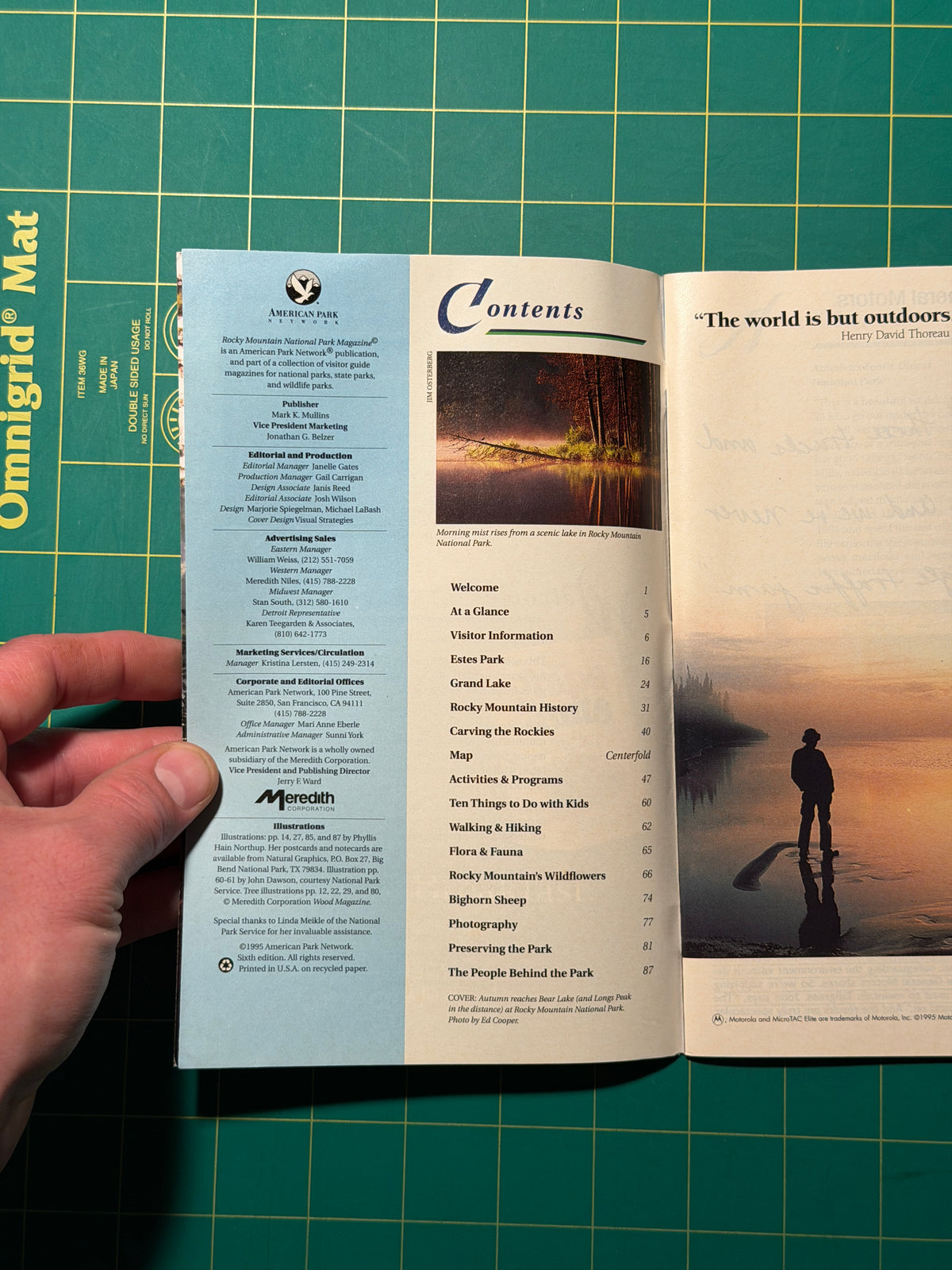 Rocky Mountain National Park Guide - Pamphlet, Used Good