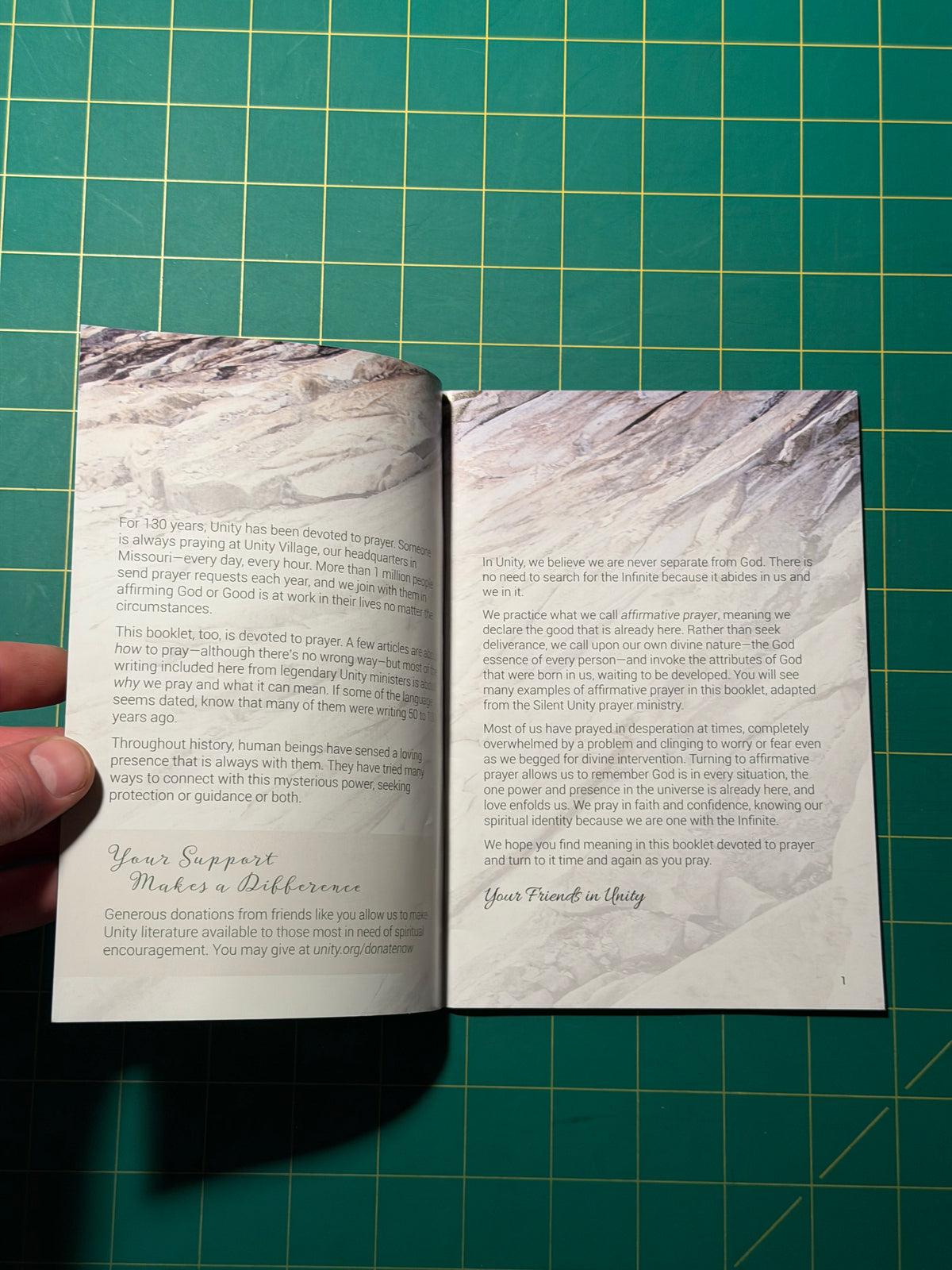The Comfort of Prayer - Pamphlet, Used Good