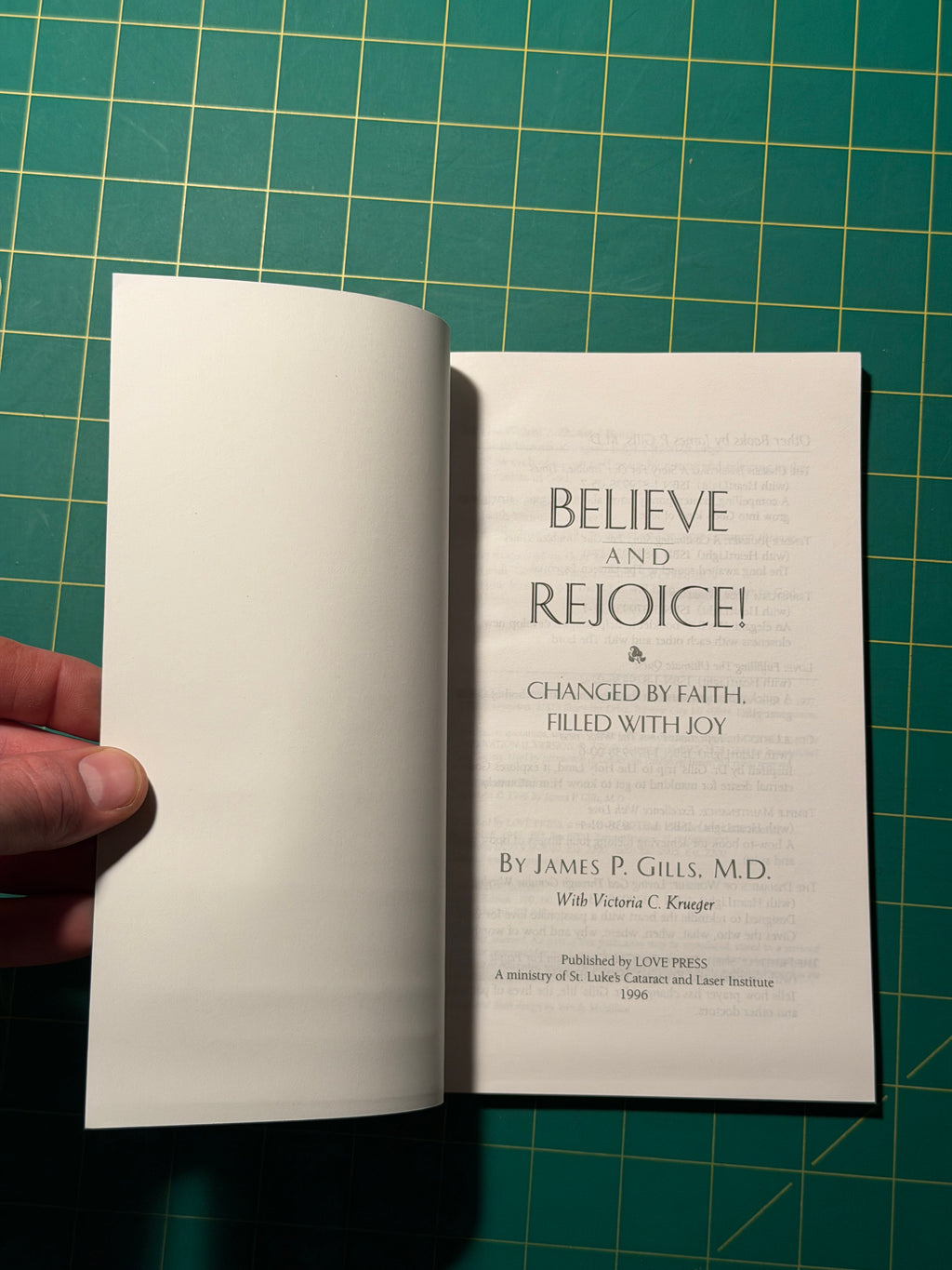 Believe and Rejoice! Changed by Faith. Filled with Joy - Paperback, Used Good