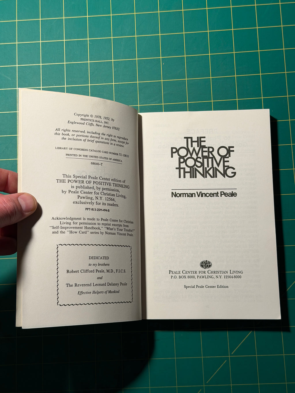 The Power of Positive Thinking - Paperback, Used Good