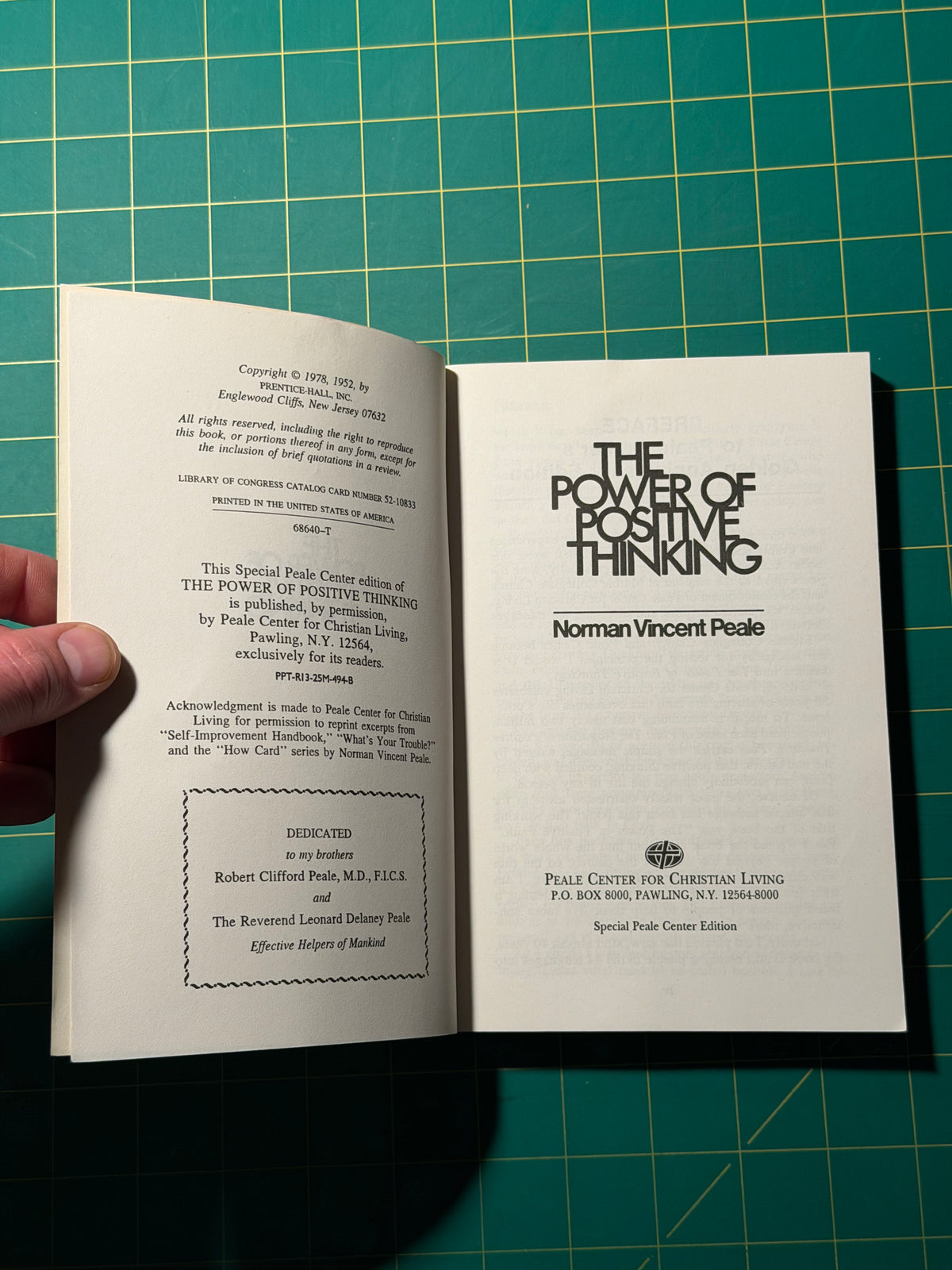 The Power of Positive Thinking - Paperback, Used Good