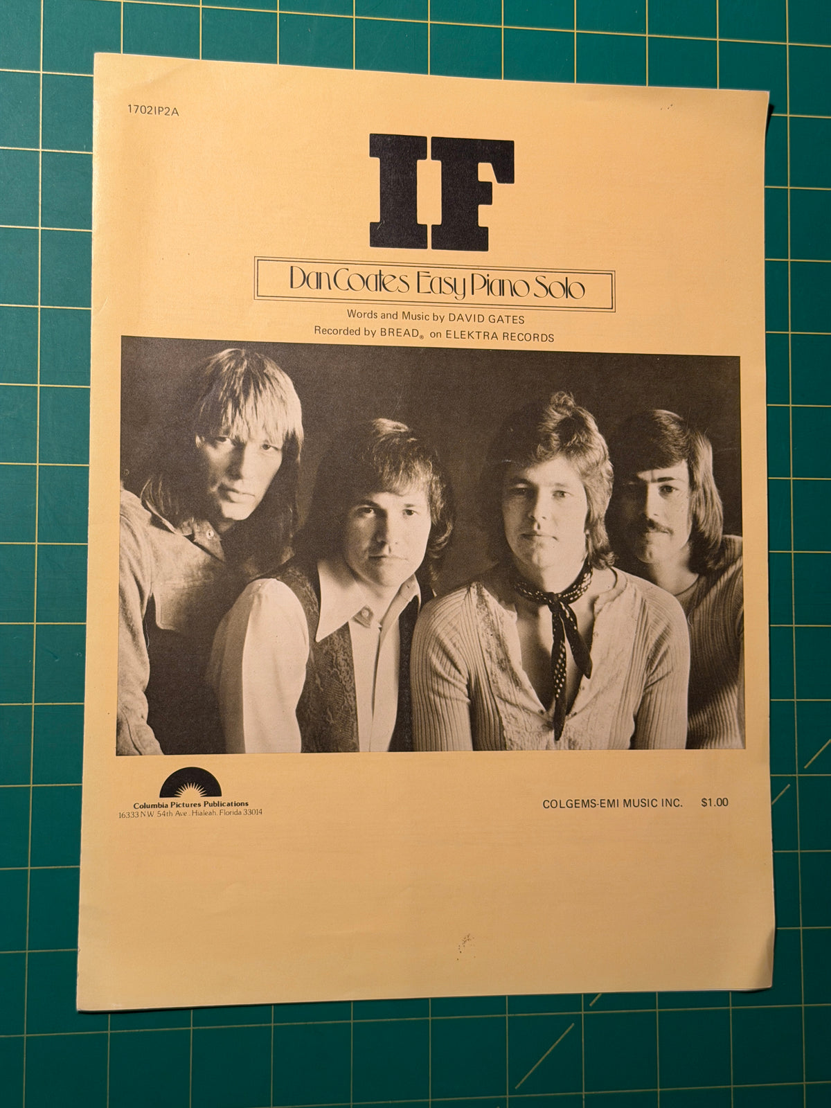 If: Dan Coates Easy Piano Solo - Sheet Music, Used Good