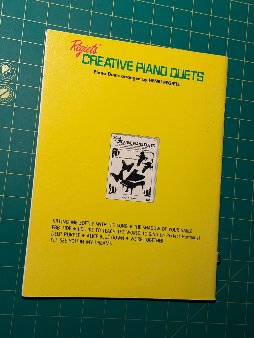 Regiets' Creative Piano Duets - Sheet Music, Used Good