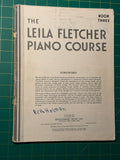 The Leila Fletcher Piano Course - Sheet Music, Used Good