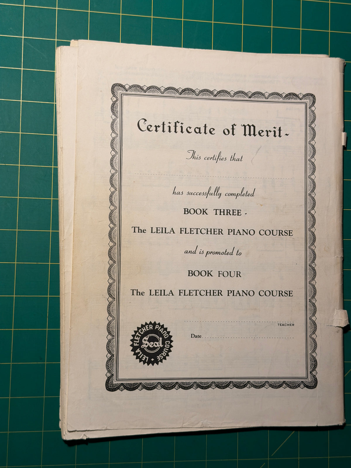 The Leila Fletcher Piano Course - Sheet Music, Used Good