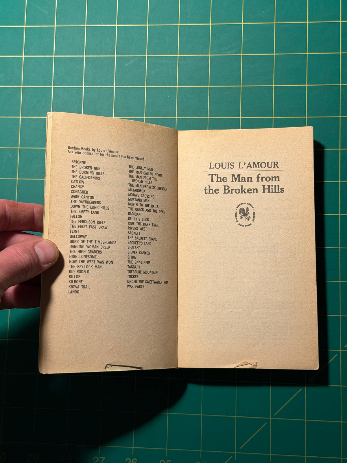 The Man from the Broken Hills - Paperback, Used Acceptable
