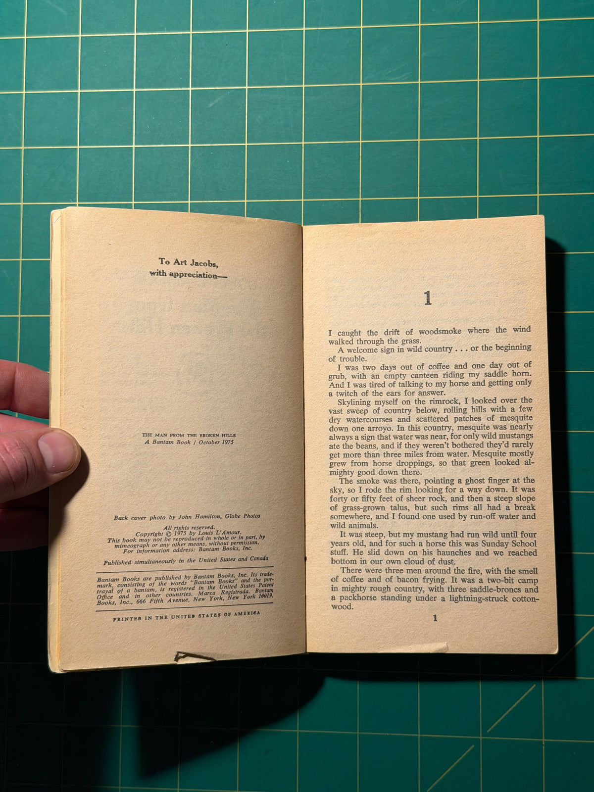 The Man from the Broken Hills - Paperback, Used Acceptable