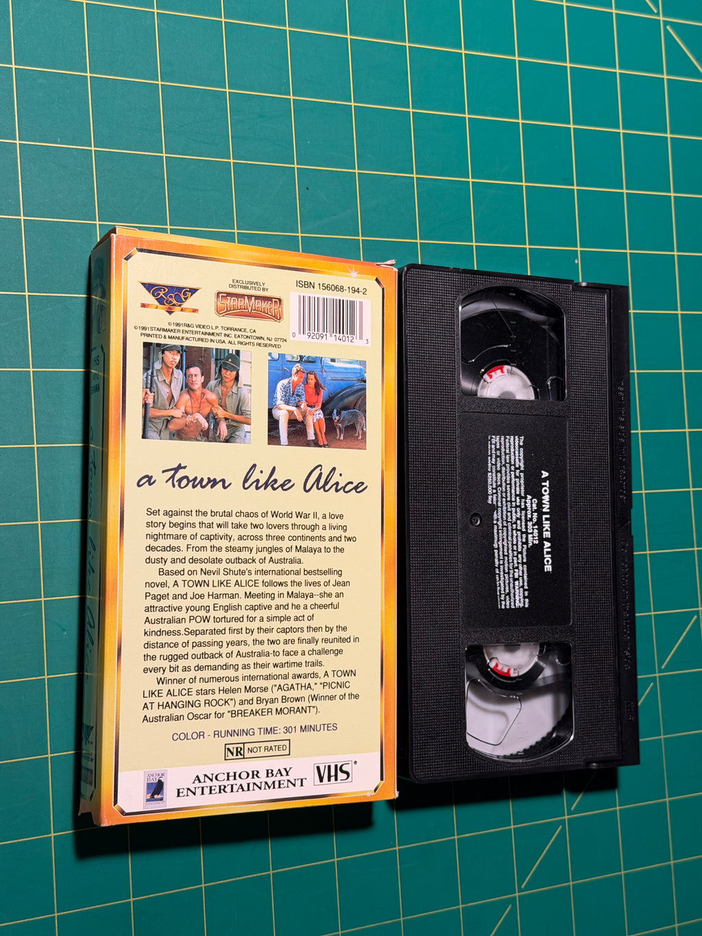A Town Like Alice - VHS Tape, Used Good