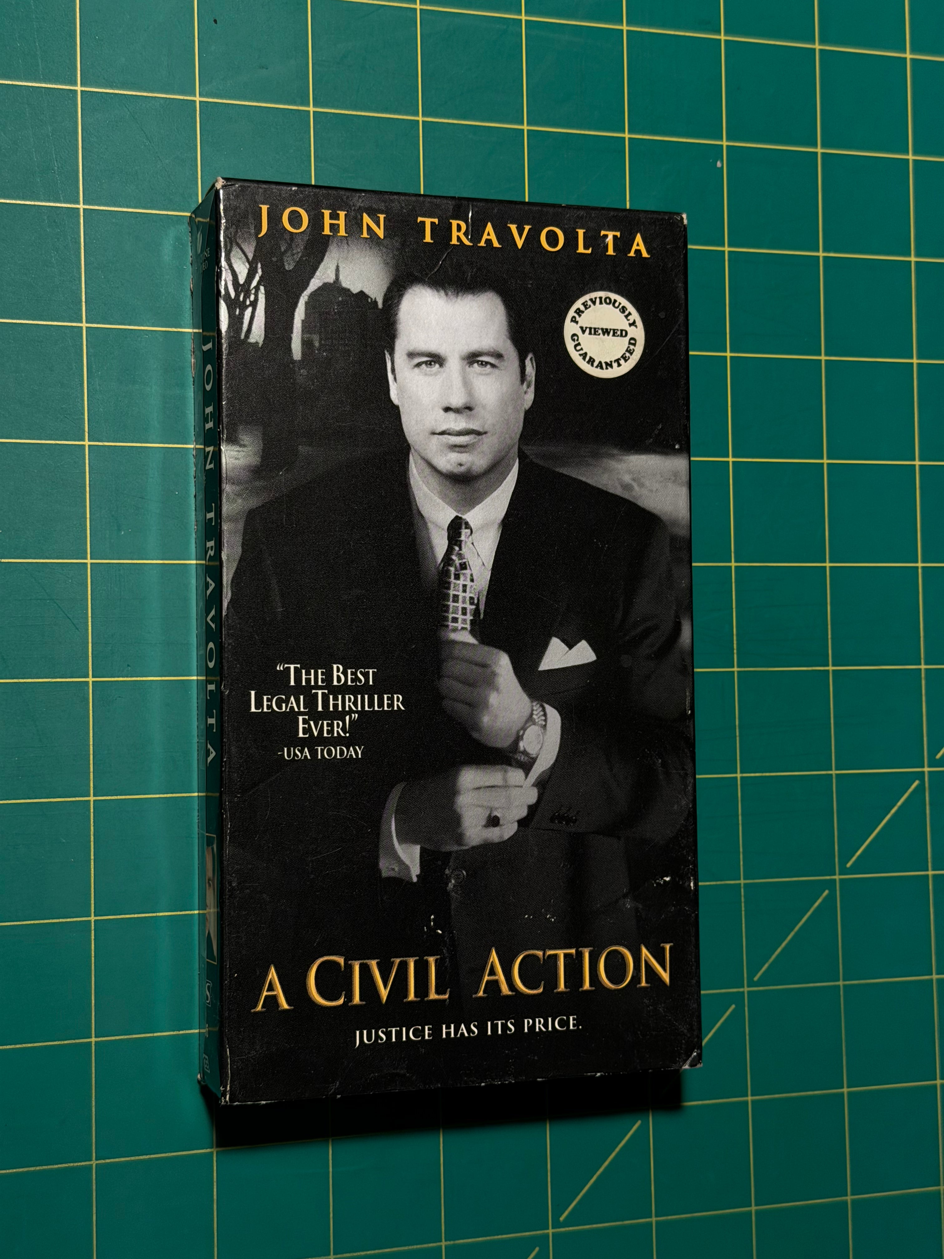 A Civil Action - VHS Tape, Used Acceptable