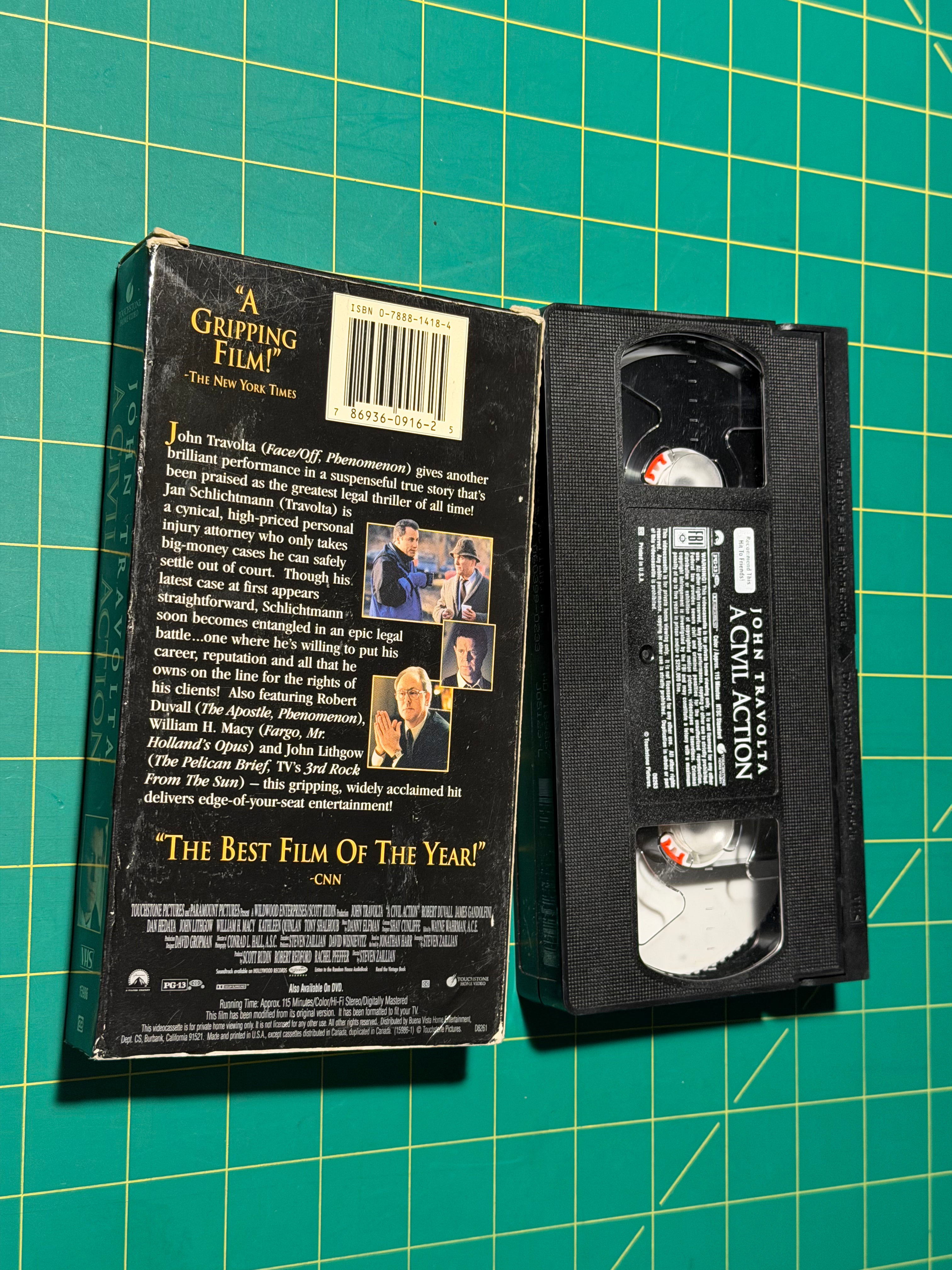 A Civil Action - VHS Tape, Used Acceptable