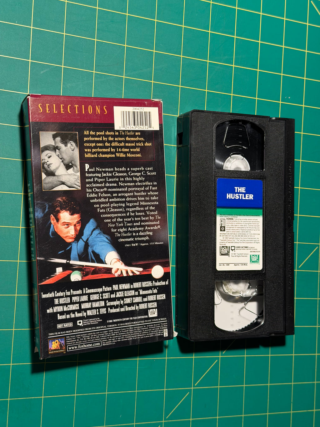 The Hustler - VHS Tape, Used Good