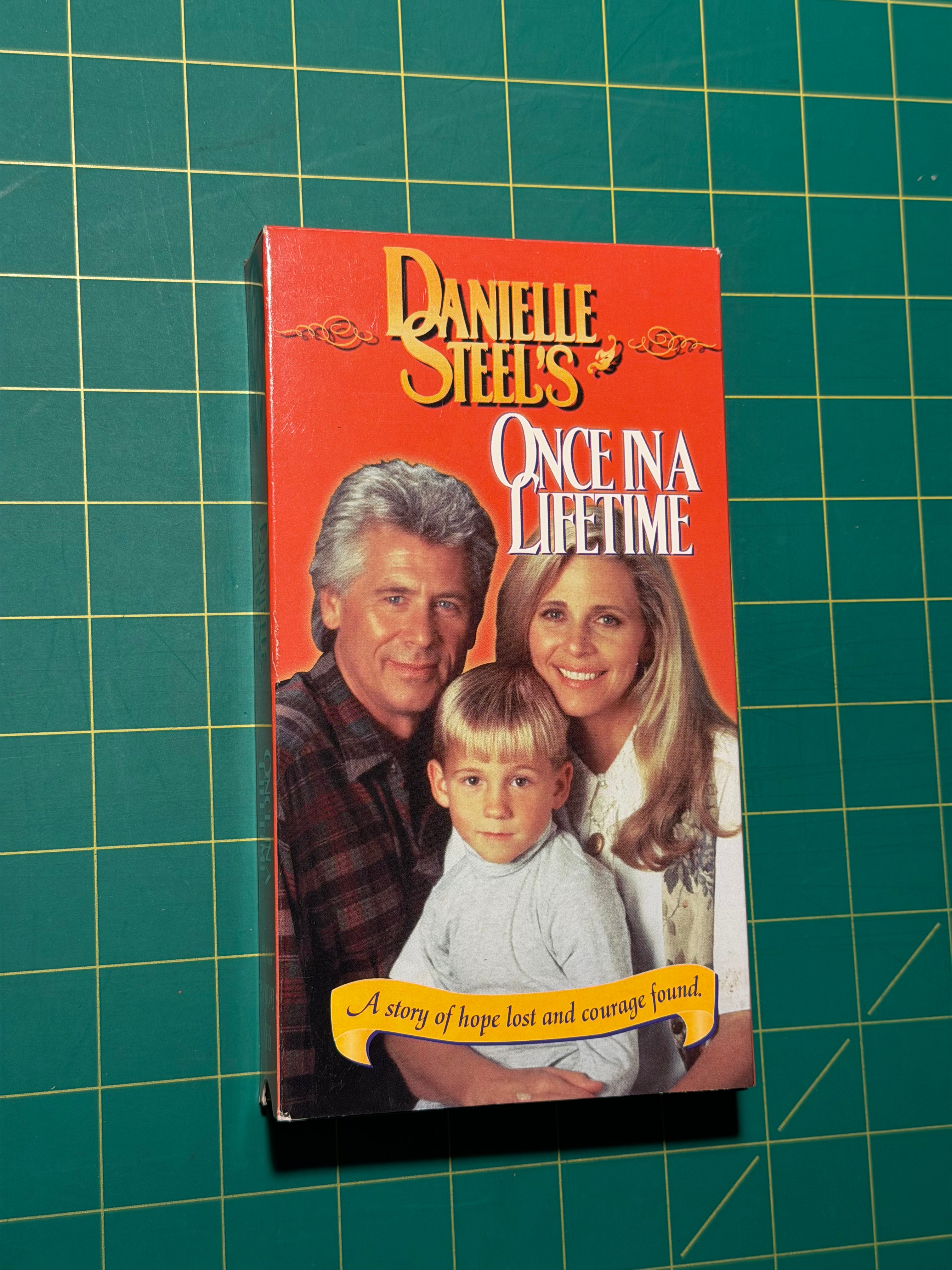 Danielle Steel's Once In a Lifetime - VHS Tape, Used Good