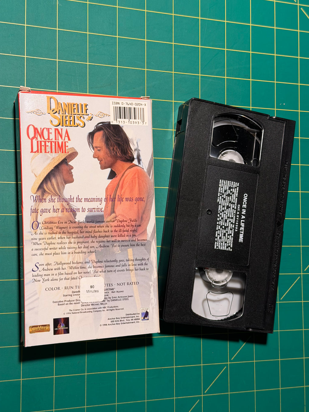 Danielle Steel's Once In a Lifetime - VHS Tape, Used Good