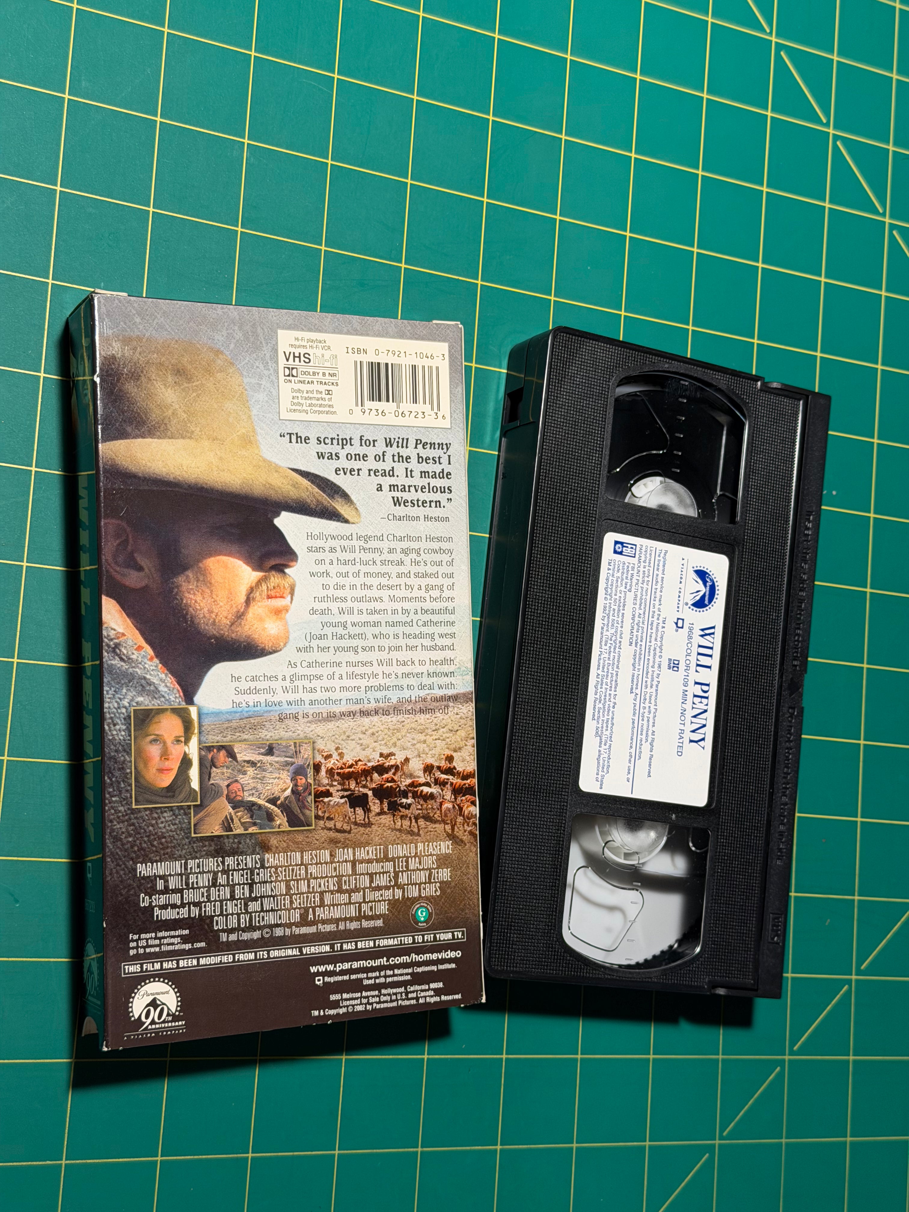 Will Penny - VHS Tape, Used Good