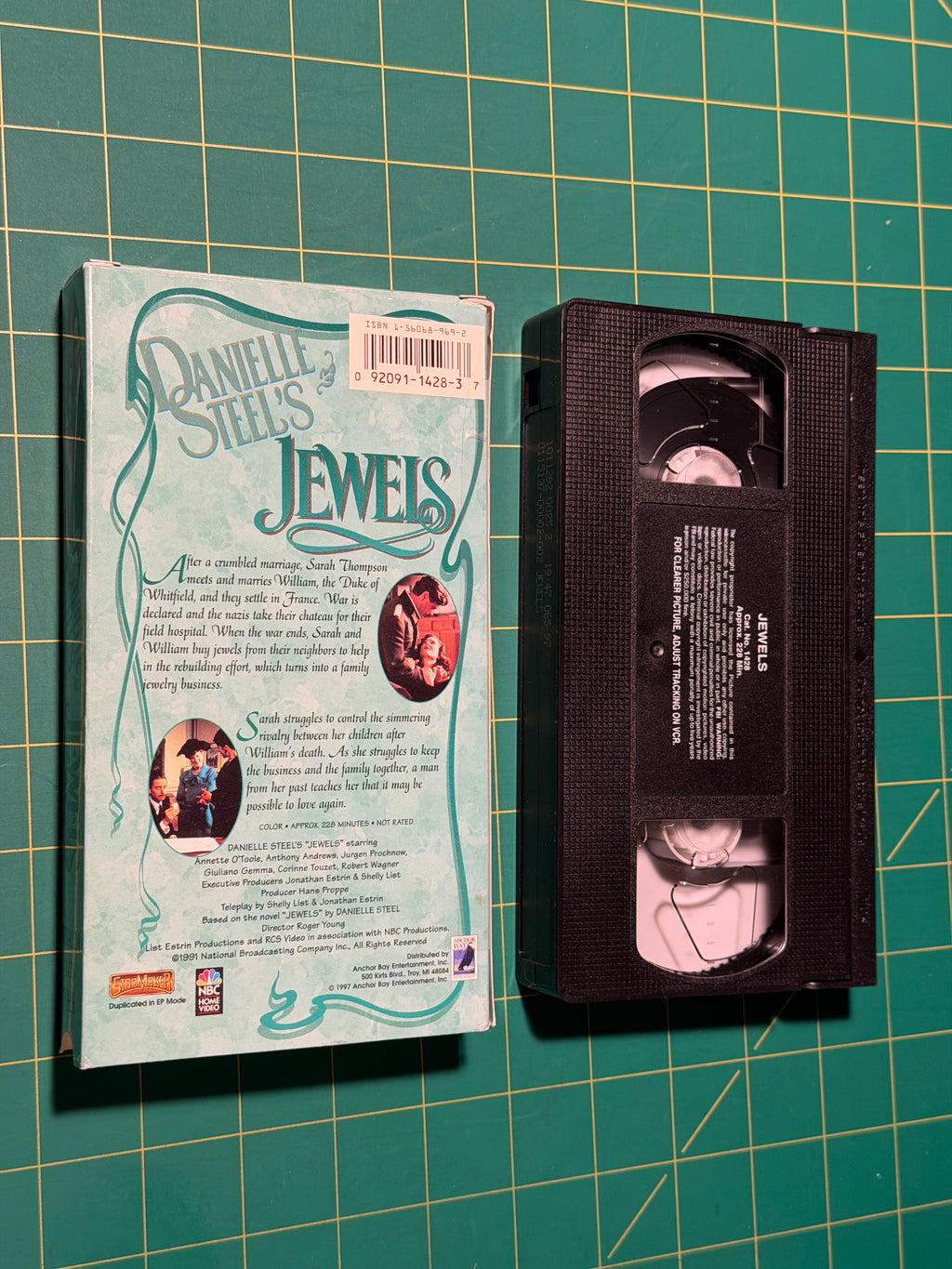 Danielle Steel's Jewels - VHS Tape, Used Good