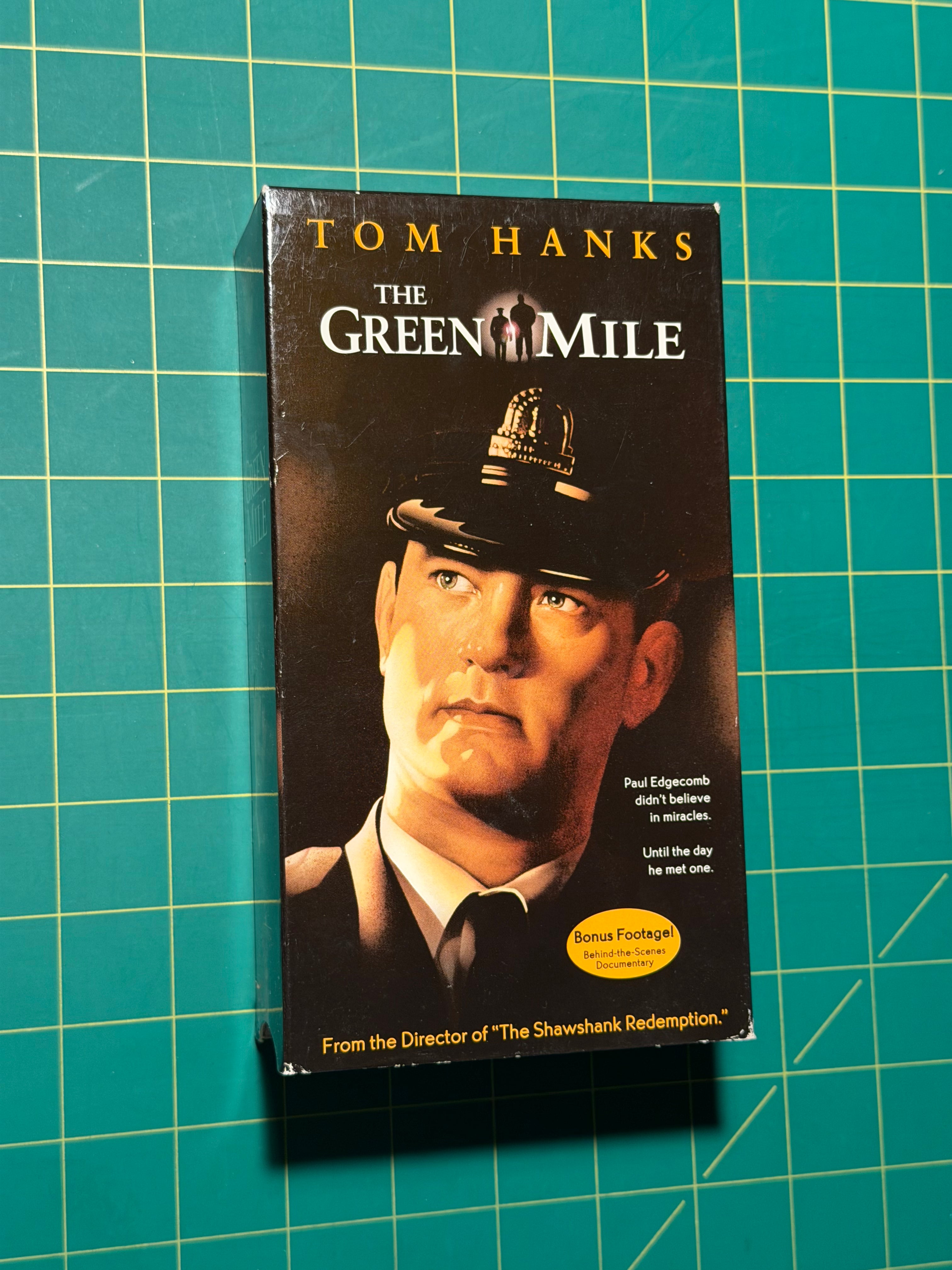 The Green Mile - VHS Tape, Used Acceptable