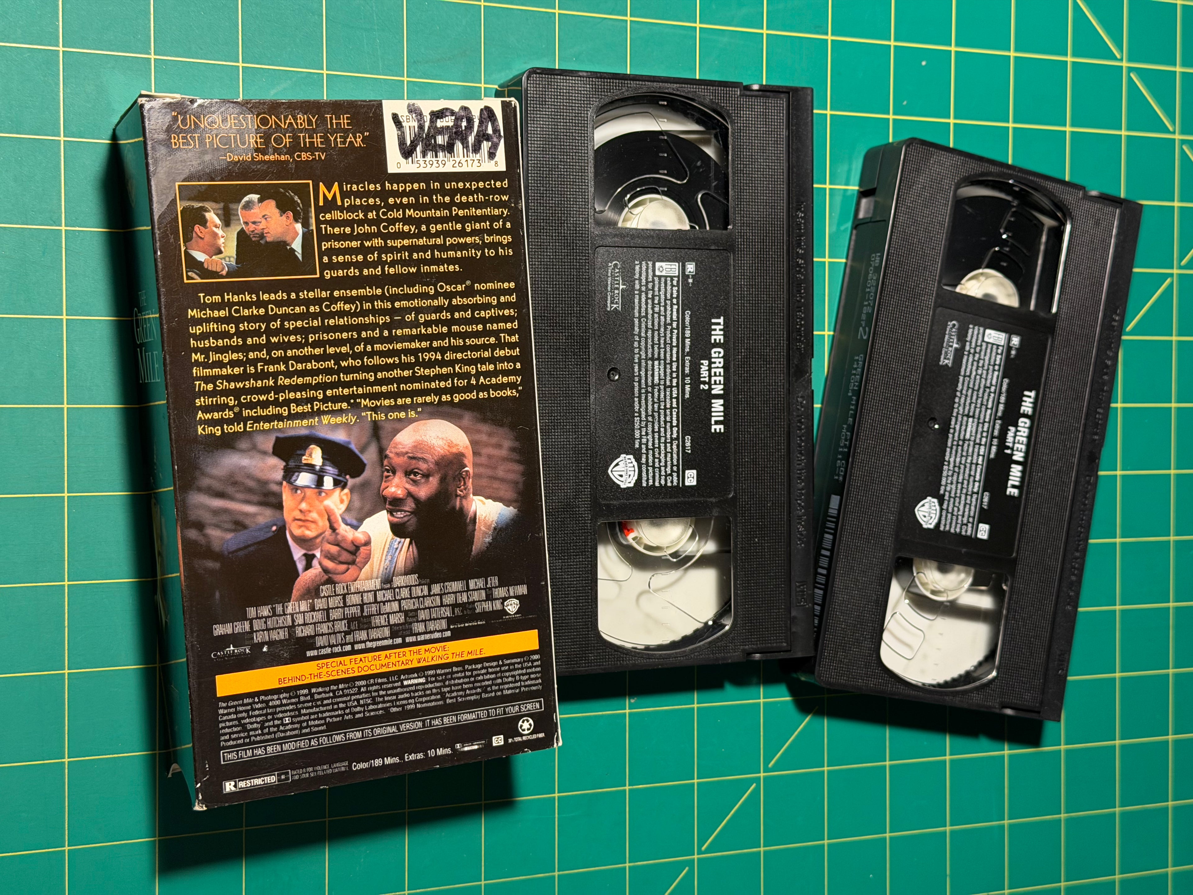 The Green Mile - VHS Tape, Used Acceptable