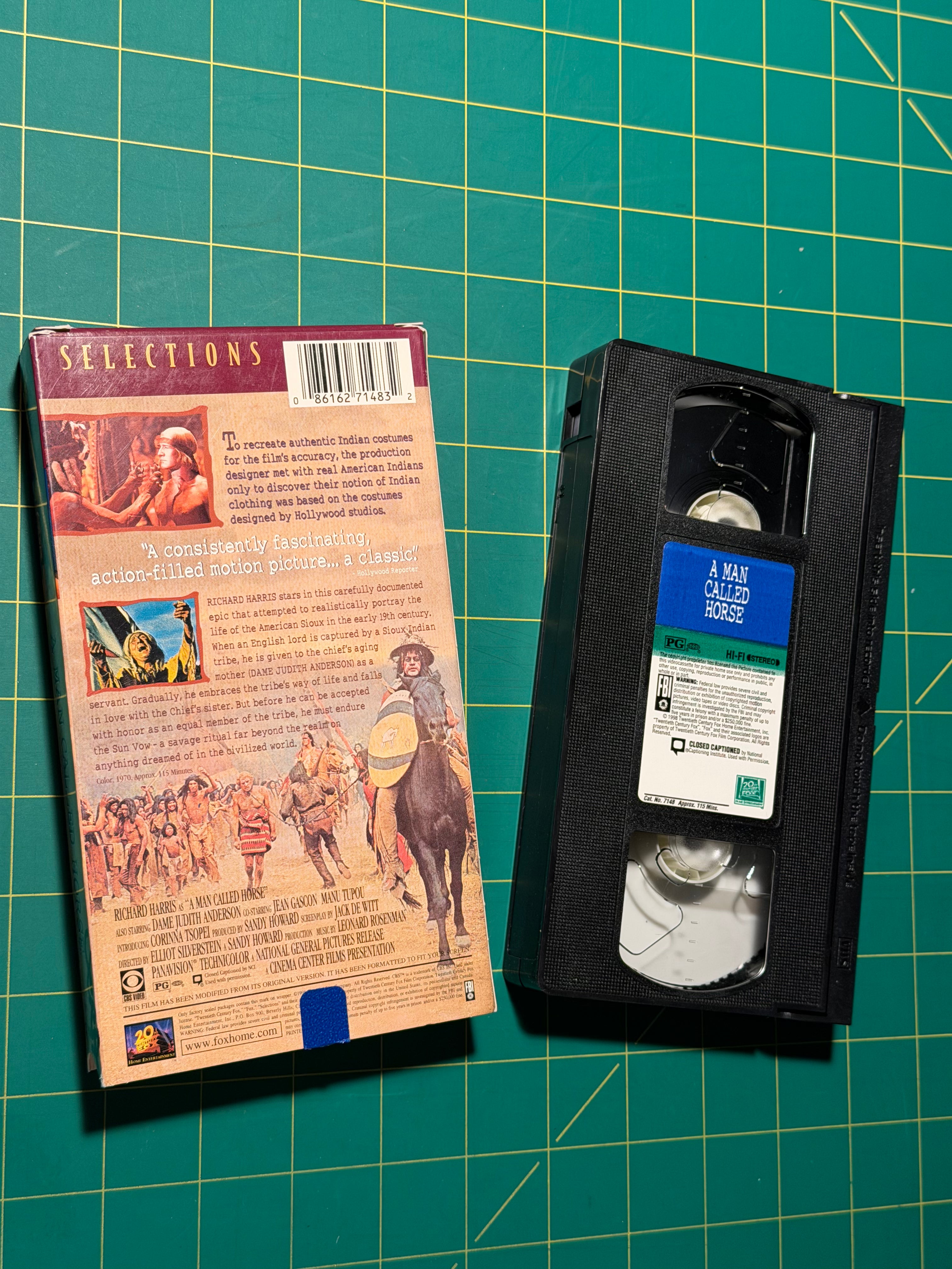 A Man Called Horse - VHS Tape, Used Good