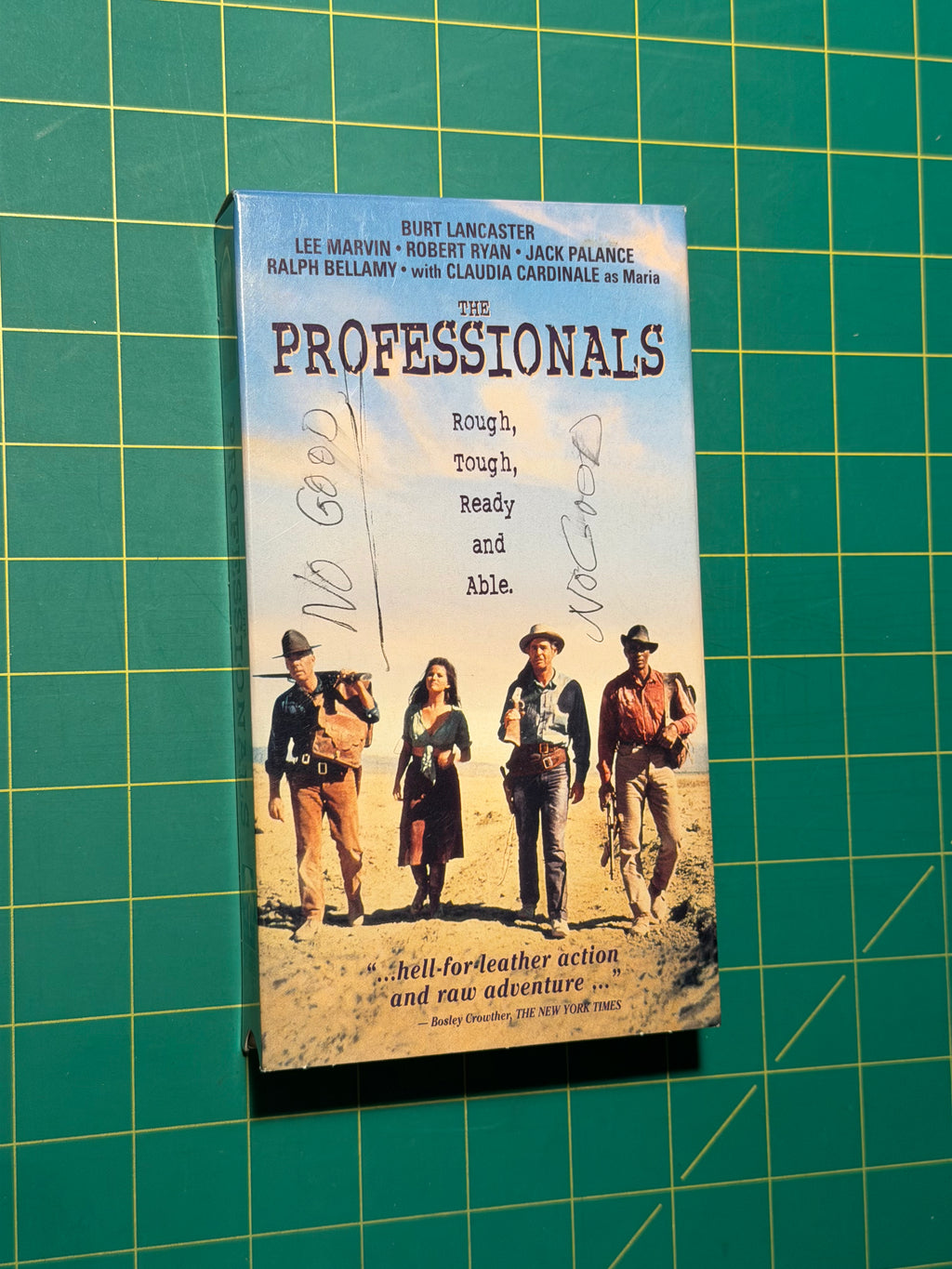 The Professionals - VHS Tape, Used Acceptable