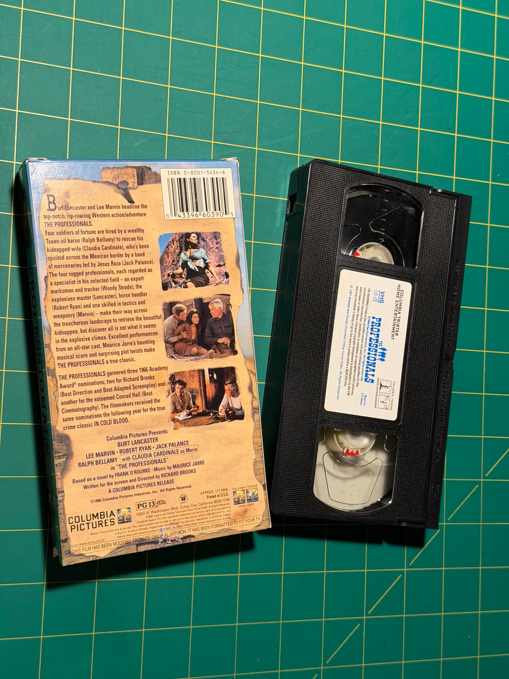 The Professionals - VHS Tape, Used Acceptable