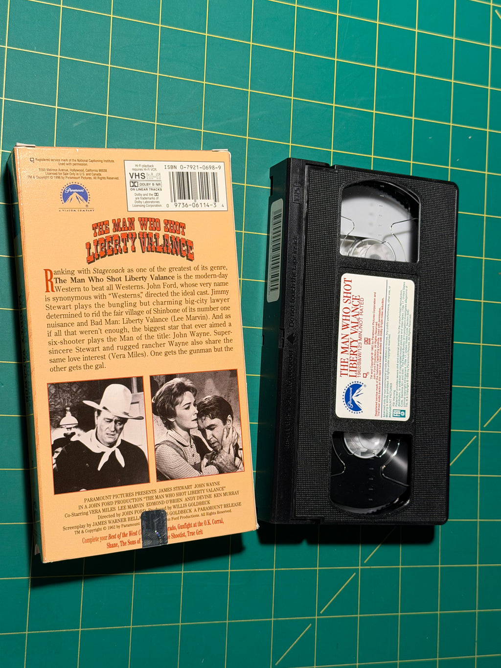 The Man Who Shot Liberty Valance - VHS Tape, Used Good